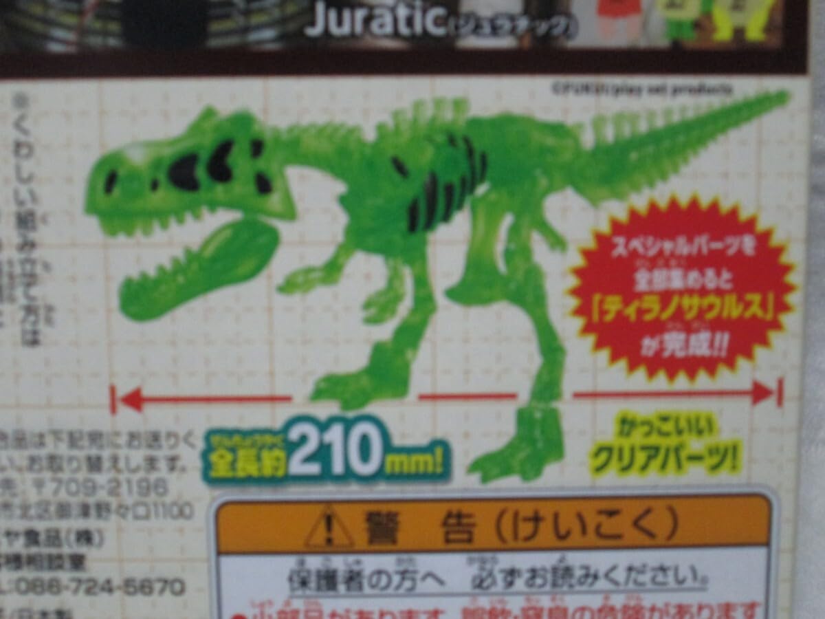 Amazon.co.jp: ほねほねザウルス 福井県立恐竜博物館 2弾 EX 全8種